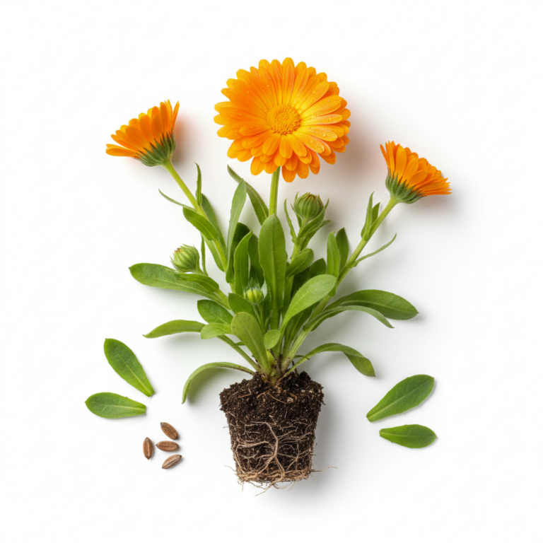 Fleur de souci - propriétés médicinales