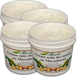 Lot de 4 Crèmes soin des mains au macadamia