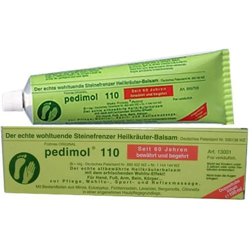 Crème Pedimol 110 Flovie aux huiles essentielles, soulage douleurs, rhumatismes, articulations et muscles