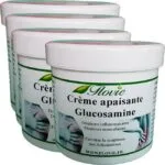 Lot de 4 pots de Crème apaisante Glucosamine Flovie