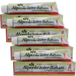 Lot de 4 pommades anti douleur Alpenkrauter Balsam