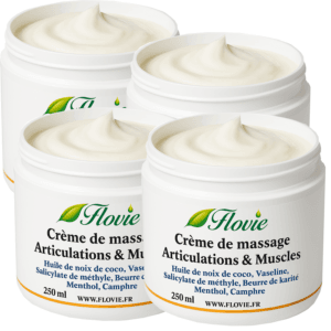 Lot de 4 Crèmes anti-douleur musculaire et articulaire