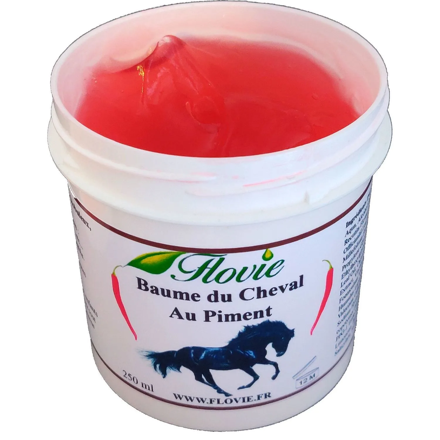 Baume du cheval au piment - Baume du cheval rouge