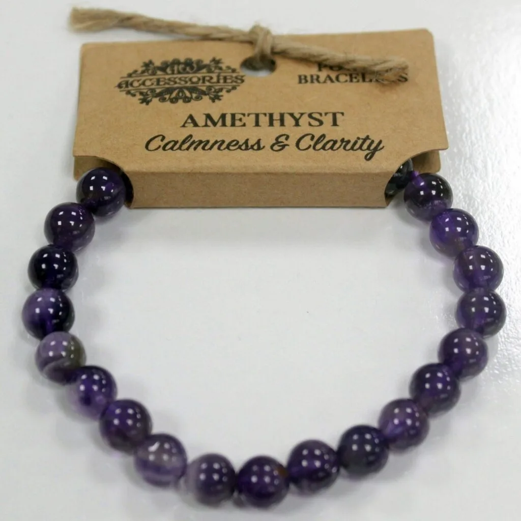 Bracelet en Amethyste - Perle - FLOVIE