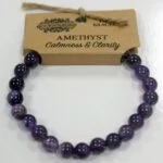 Bracelet en Amethyste – Perle