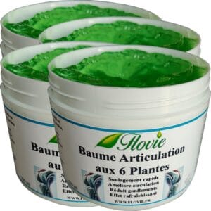 lot de 4 Baumes articulation aux 6 plantes