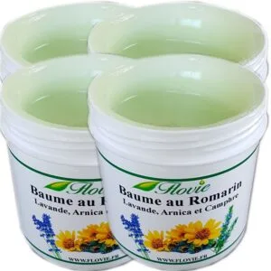 lot de 4 baumes au romarin