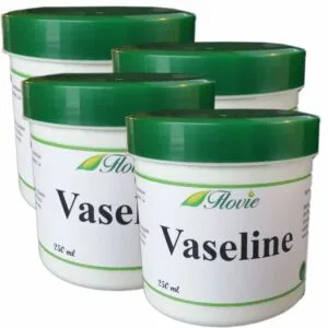 Lot de 4 Pots de vaseline