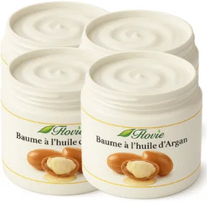 Lot de 4 Baumes à l&rsquo;huile d&rsquo;Argan