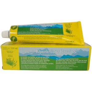 Crème Alpenkräuter Massimol aux huiles essentielles  (Ref 01)