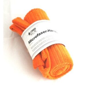 Serviette de douche microfibre orange 100 x 80