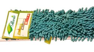 Balai et serpilliere microfibre bleue 43 x14