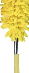 Plumeau jaune en microfibre telescopique et rotatif