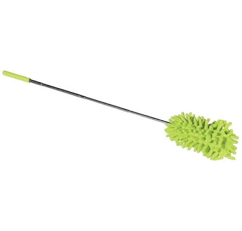 Plumeau vert en microfibre telescopique et rotatif - FLOVIE