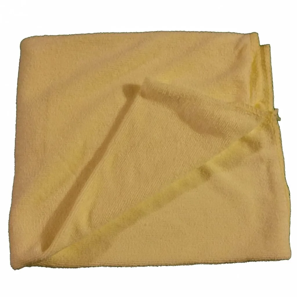 Chiffon en microfibre jaune 40 x 40 - FLOVIE