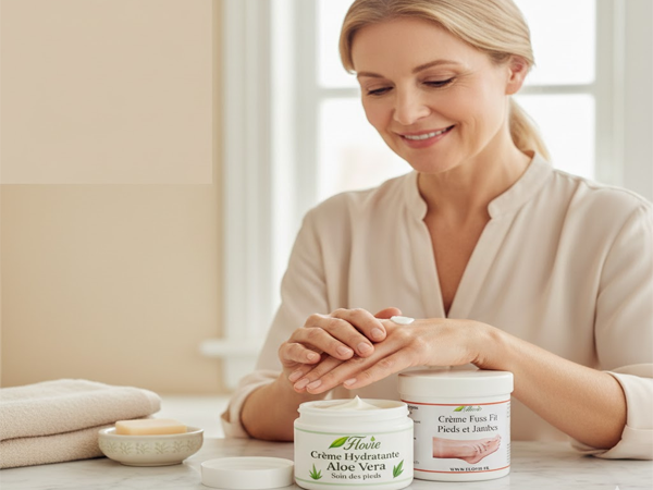 Soins naturels pour les mains et les pieds secs ou abîmés